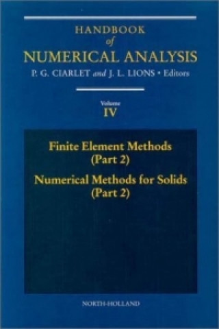 Kniha Finite Element Methods (Part 2), Numerical Methods for Solids (Part 2) P. G. Ciarlet