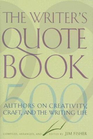 Книга Writer's Quotebook Jim Fisher