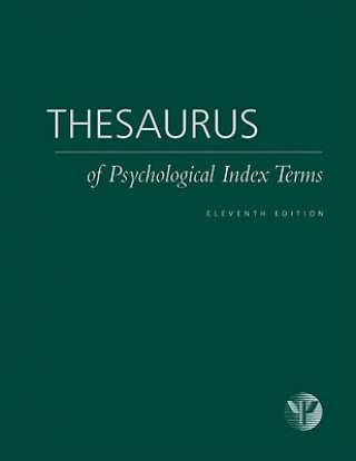 Carte Thesaurus of Psychological Index Terms Lisa Gallagher Tuleya
