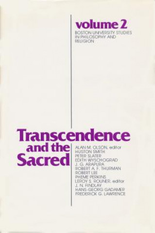 Kniha Transcendence and The Sacred 