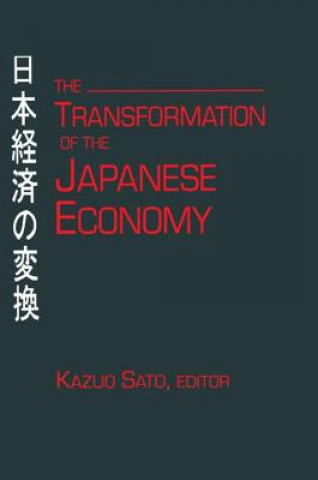 Knjiga Transformation of the Japanese Economy Kazuo Sato