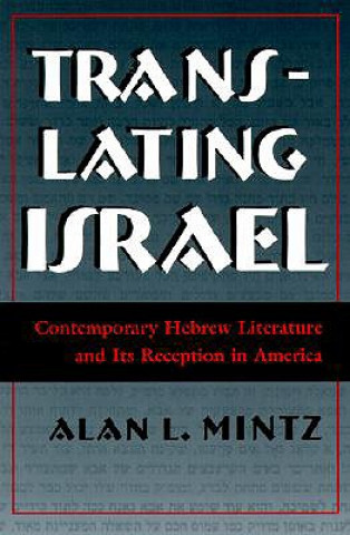 Kniha Translating Israel Alan Mintz