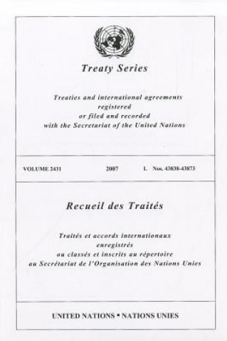 Carte Treaty Series 2431 2007 I United Nations