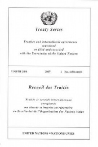 Książka Treaty Series 2481 2007 I United Nations