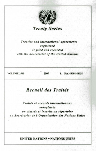 Kniha Treaty Series 2563 United Nations