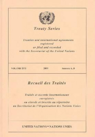 Kniha Treaty Series 2575 United Nations