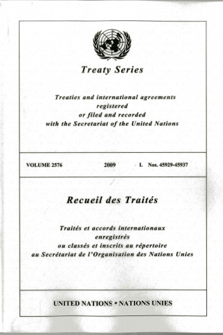 Knjiga Treaty Series United Nations