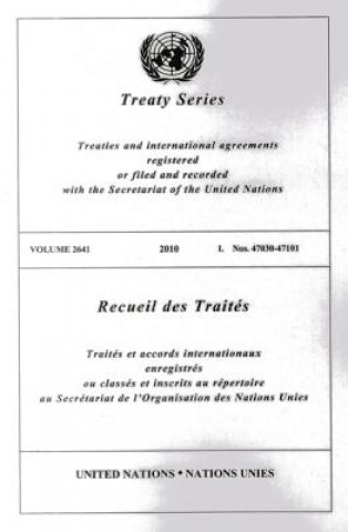 Kniha Treaty Series 2641 2010 I United Nations