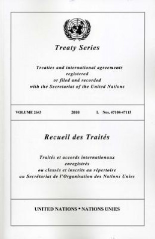 Książka Treaty Series 2643 United Nations