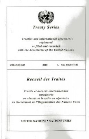 Kniha Treaty Series 2645 United Nations