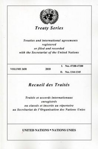 Kniha Treaty Series 2650 Office of Legal Affairs