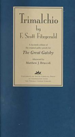 Könyv Trimalchio F Scott Fitzgerald