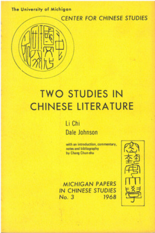 Libro Two Studies in Chinese Literature Chi Li
