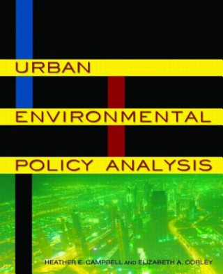 Könyv Urban Environmental Policy Analysis Elizabeth A. Corley