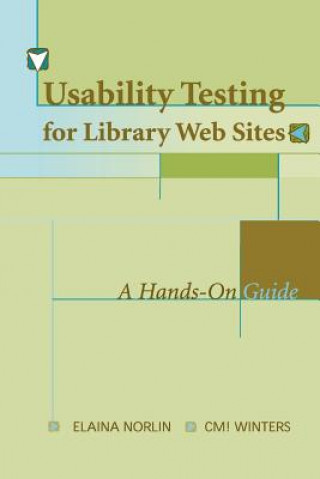 Kniha Usability Testing for Library Websites C.M. Winters