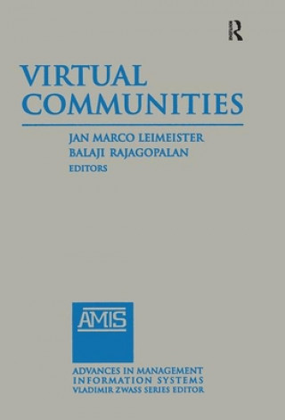 Könyv Virtual Communities: 2014 Jan Marco Leimeister
