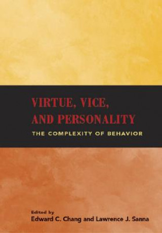 Kniha Virtue, Vice and Personality 