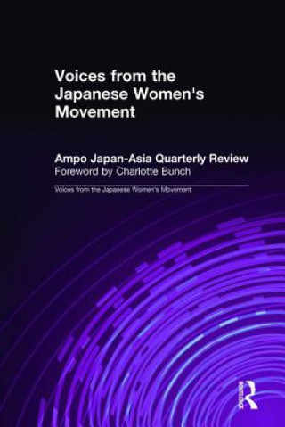 Book Voices from the Japanese Women's Movement AMPOJapan-Asia Quarterly Review