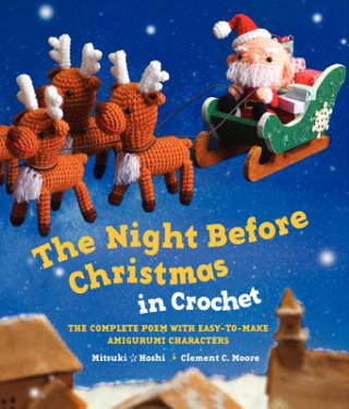 Carte Night Before Christmas in Crochet Clement C. Moore