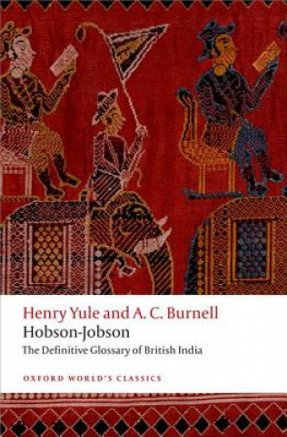 Kniha Hobson-Jobson Henry Yule