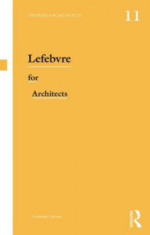 Libro Lefebvre for Architects Nathaniel Coleman