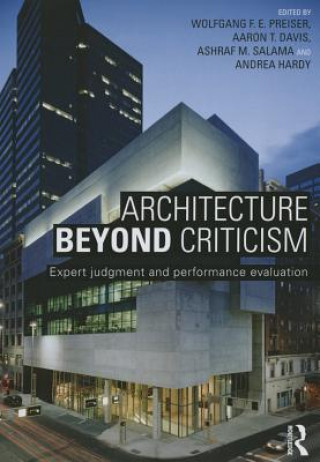 Livro Architecture Beyond Criticism Wolfgang F. E. Preiser