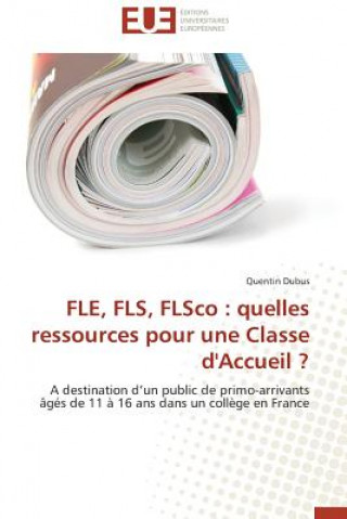 Kniha Fle, Fls, Flsco Quentin Dubus