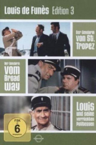 Видео Louis de Funes Edition. Tl.3, 3 DVD Louis de Funes