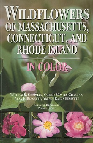 Carte Wildflowers of Massachusetts, Connecticut, and Rhode Island in Color Arleen Raines Bessette