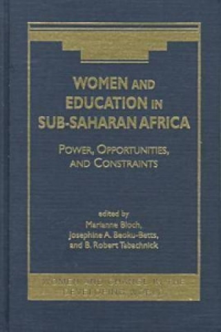 Carte Women and Education in Sub-Saharan Africa 