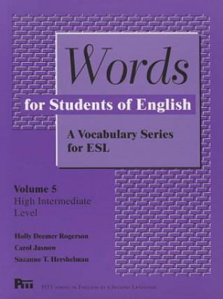 Kniha Words for Students of English Holly Deemer Rogerson