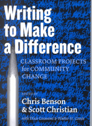 Livre Writing to Make a Difference Chris Benson