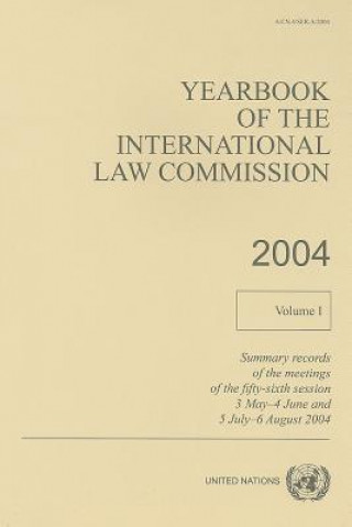 Könyv Yearbook of the International Law Commission United Nations: International Law Commission