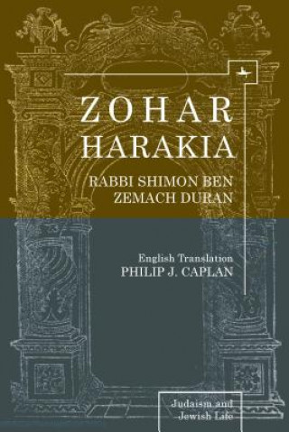 Kniha Zohar Harakia Shimon Duran
