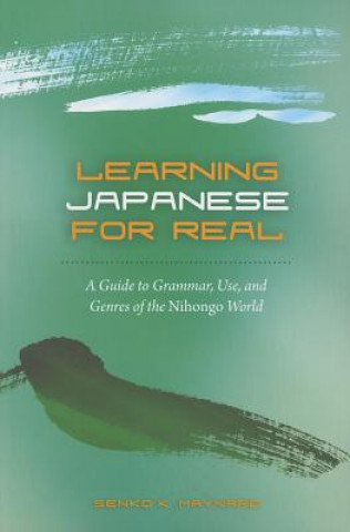 Libro Learning Japanese for Real Senko K. Maynard