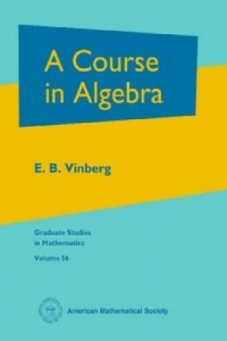 Boek Course in Algebra Ernest B. Vinberg