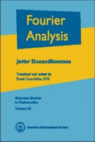 Książka Fourier Analysis Javier Duoandikoetxea