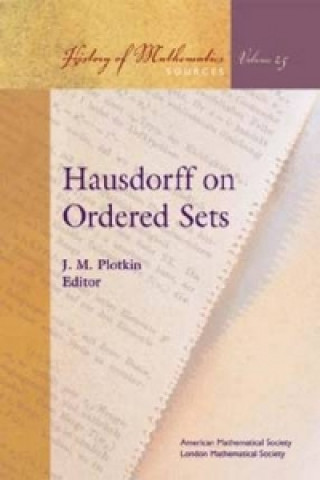 Kniha Hausdorff on Ordered Sets 