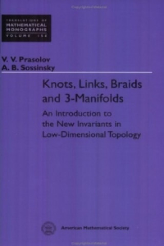 Książka Knots, Links, Braids and 3-manifolds A. B. Sossinsky