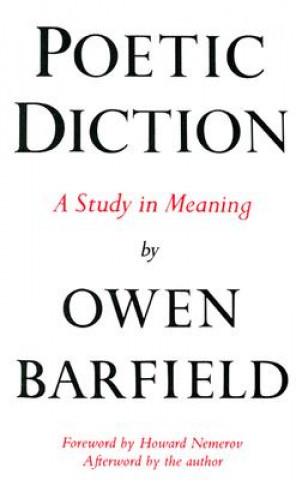 Book Poetic Diction Owen Barfield