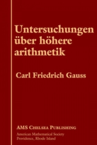 Carte Untersuchungen Uber Hohere Arithmetik Carl Friedrich Gauss
