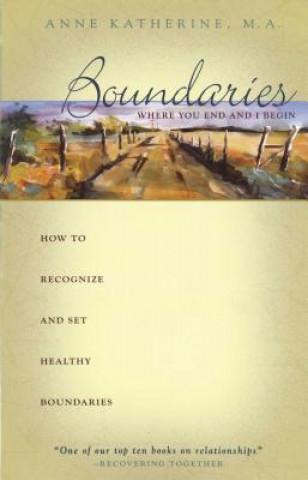 Kniha Boundaries Anne Katherine