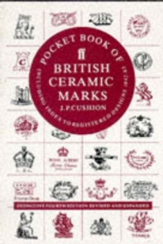 Libro Pocket Book of British Ceramic Marks John P. Cushion