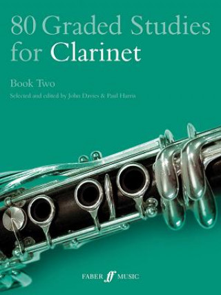 Könyv 80 Graded Studies for Clarinet Book Two Paul Harris