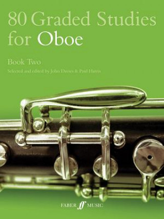 Könyv 80 Graded Studies for Oboe Book Two Paul Harris