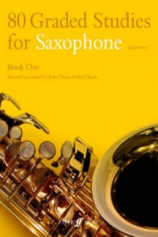 Könyv 80 Graded Studies for Saxophone Book One Paul Harris