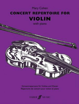 Kniha Concert Repertoire for Violin 