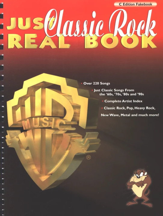 Knjiga Just Classic Rock Real Book 