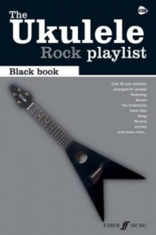 Tiskovina Ukulele Rock Playlist: Black Book Various