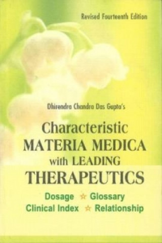 Książka Characteristic Materia Medica with Leading Therapeutics Chandra Dhirendra